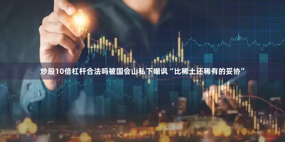 炒股10倍杠杆合法吗被国会山私下嘲讽“比稀土还稀有的妥协”