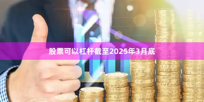 股票可以杠杆　　截至2025年3月底